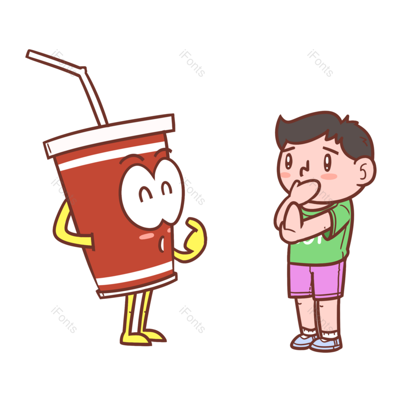卡通图片,儿童元素,卡通食品PNG,免抠素材